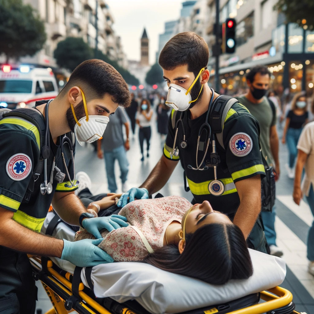 Rettungssanitäter im Einsatz müssen sich auf die Wirksamkeit ihrer Masken verlassen können.